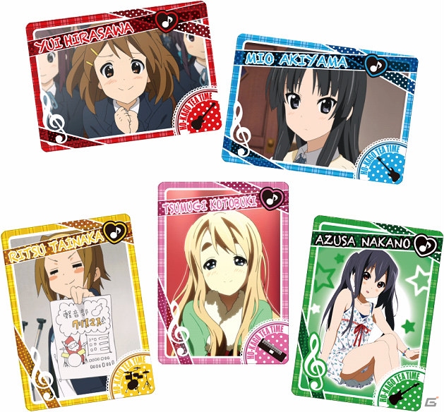 New K-ON! Arcade Trading Card Game pic 2