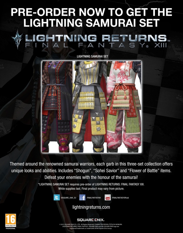 Lightning Returns Final Fantasy XIII Samurai pic