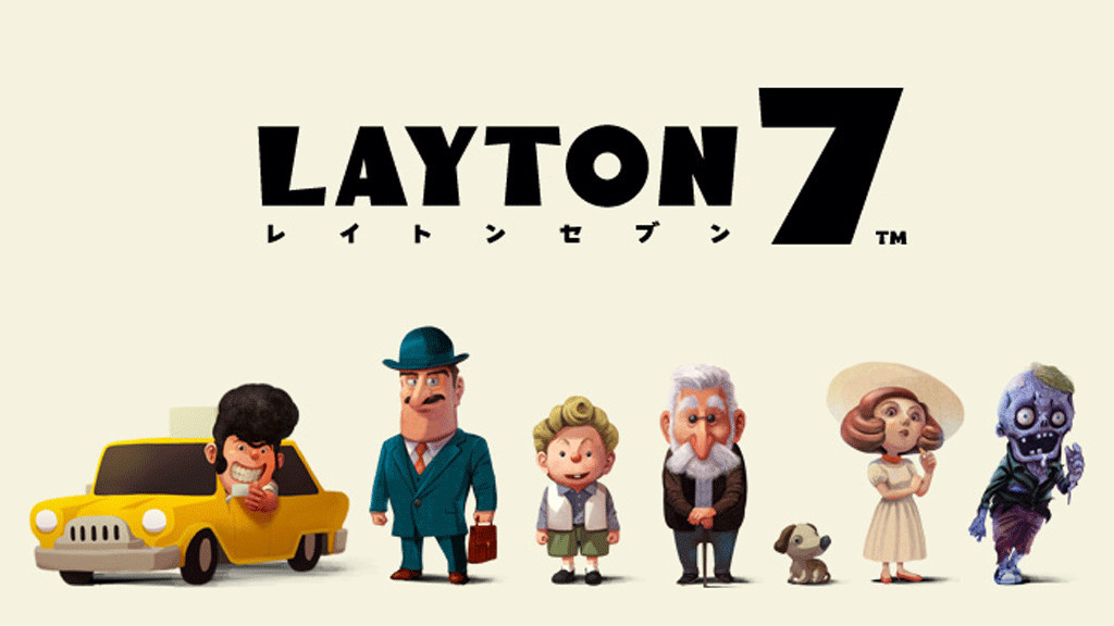 Layton 7, for Mobile & 3DS logo