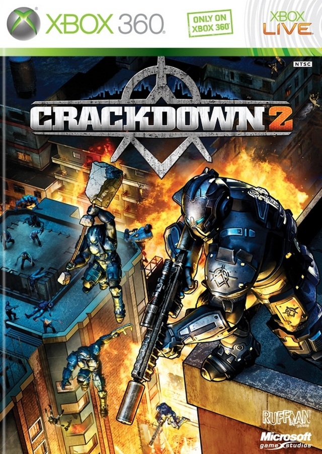 Crackdown 2 Review - Xbox 360 Box Art