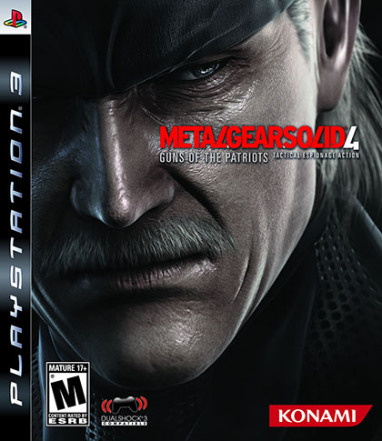 Metal Gear Solid 4 Guns Of the Patriots - PlayStation 3 Box Art
