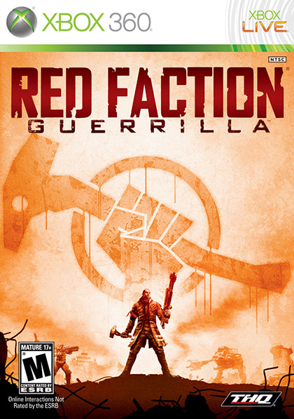 Red Faction Guerrila Review - Xbox 360 Box Art