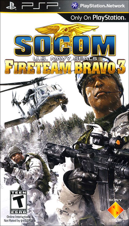 SOCOM Fireteam Bravo 3 Review - PlayStation Portable Box Art