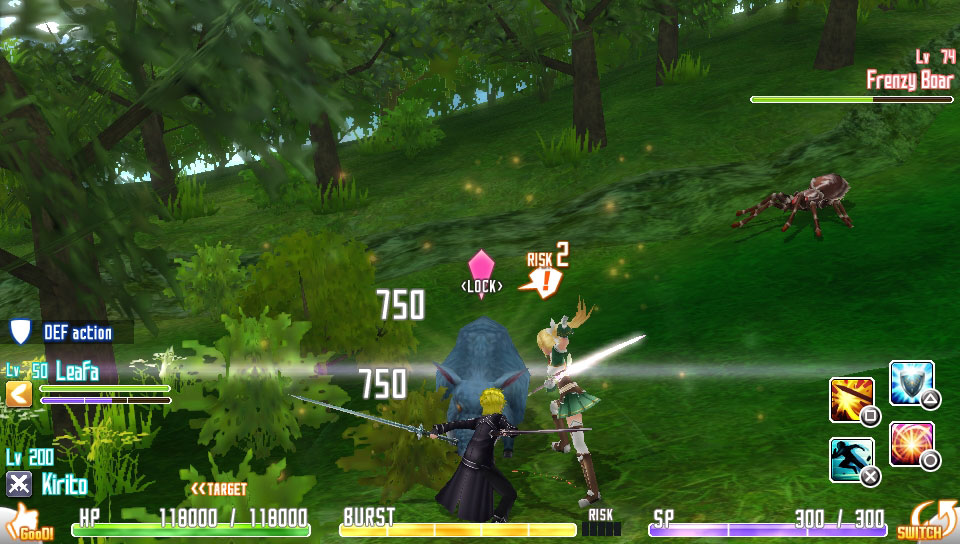 Sword Art Online Hollow Fragment NA screen 4