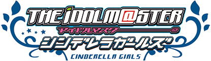 The IDOLM@STER Cinderella Girls Anime Airing Winter 2014-2015 Logo