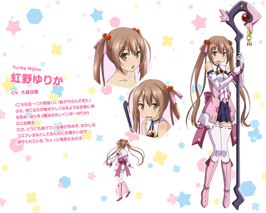 Rokujouma no Shinryakusha! Character Designs - Yurika