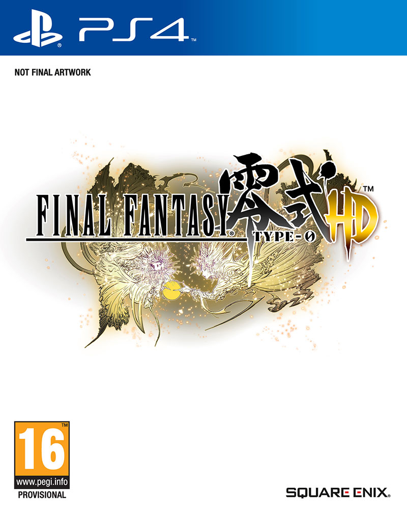Final Fantasy Type-0 HD PS4 Box Art