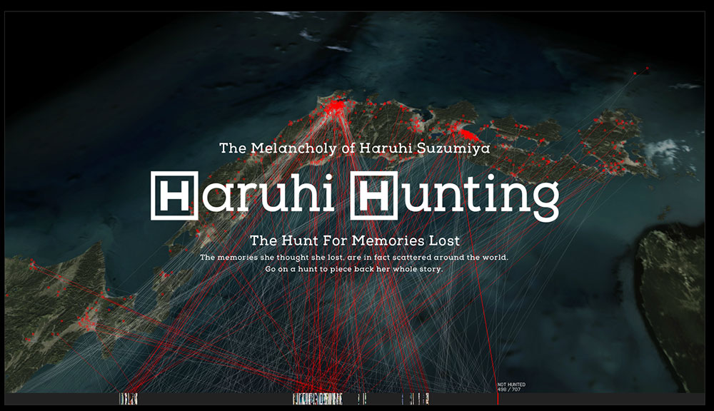 Haruhi Hunting Website Visual 02
