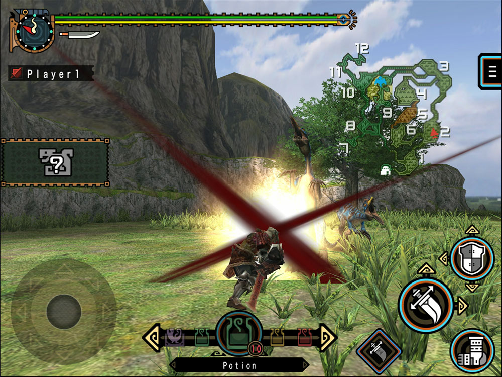 Monster Hunter Freedom Unite IOS Screen 3