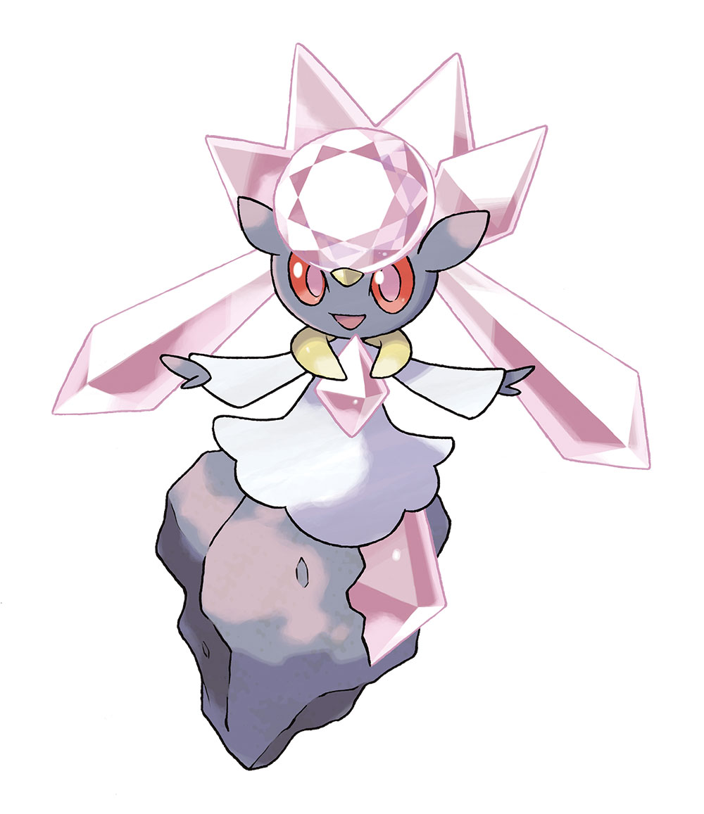 Pokémon Omega Ruby-Alpha Art Diancie