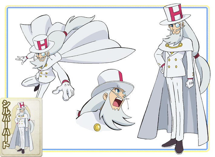 Kaitou-Joker-Anime-Character-Design-Silver Heart