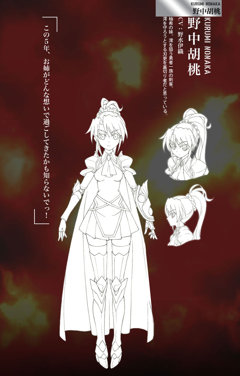 Shinmai-Maou-no-Testament-Anime-Character-Design-Kurumi-Nonaka
