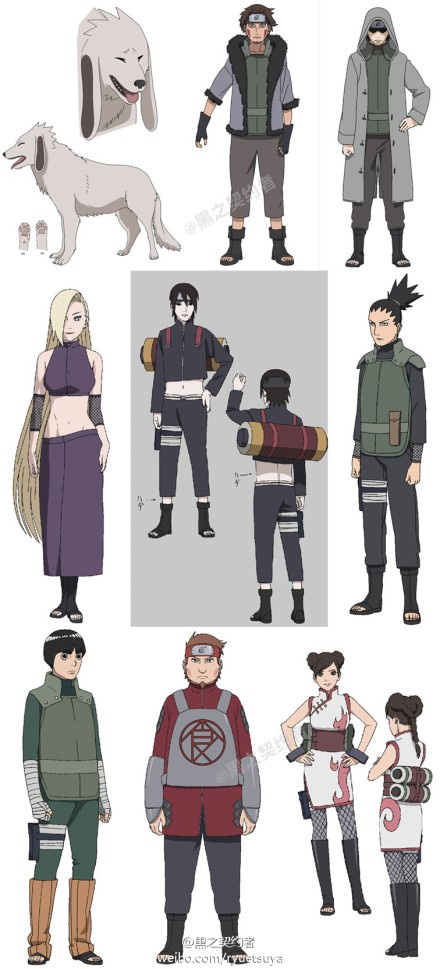 The-Last--Naruto-the-Movie--Character-Designs-Leak-Konoha-Shinobi