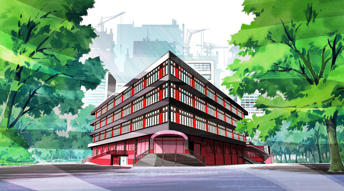 Yuri-Kuma-Arashi-Background
