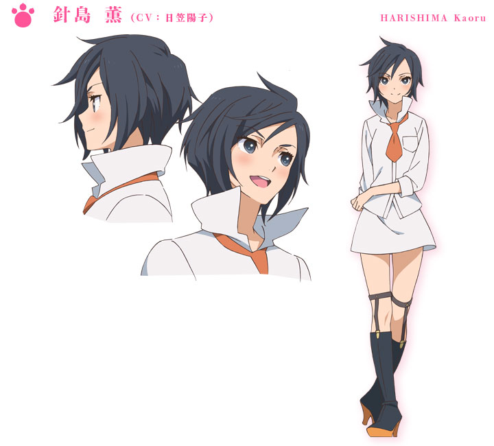 Yuri-Kuma-Arashi-Character-Design-Kaoru-Harishima