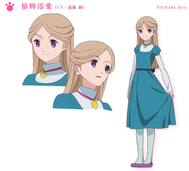 Yuri-Kuma-Arashi-Character-Design-Reia-Tsubaki