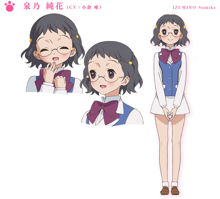 Yuri-Kuma-Arashi-Character-Design-Sumika-Izumino
