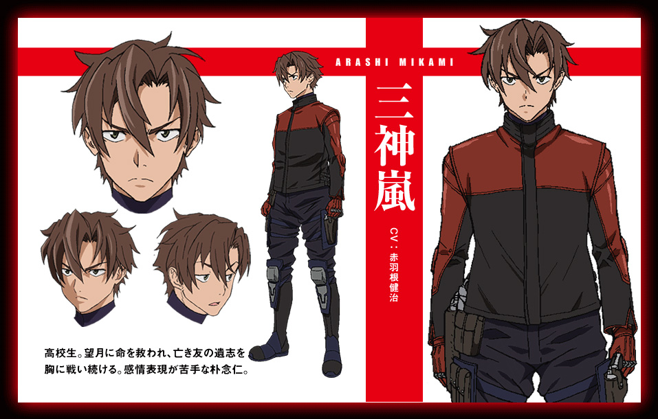 Triage-X-Anime-Character-Design-Arashi-Mikami