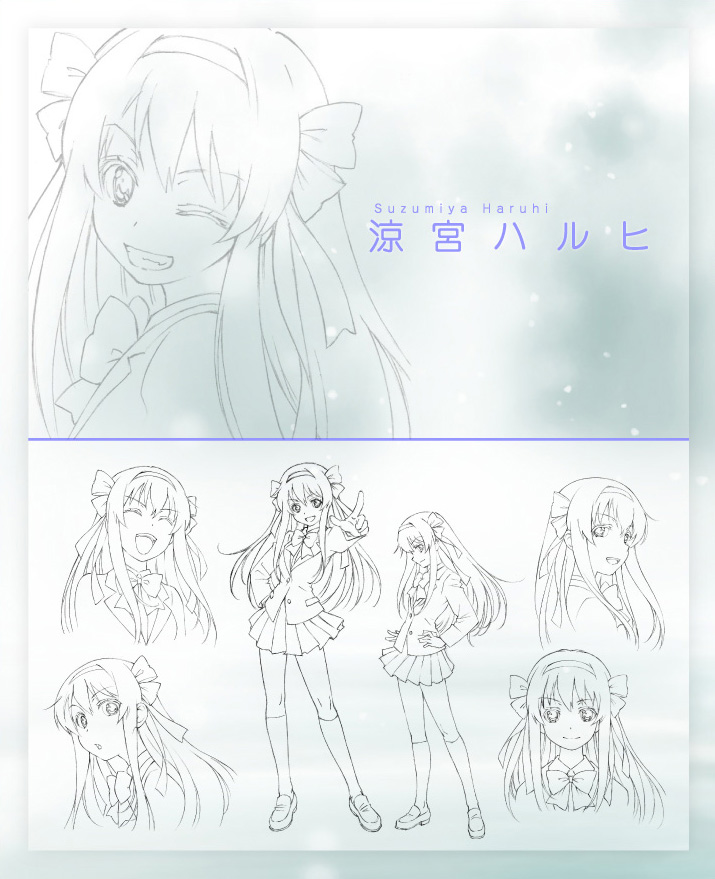 Disappearance-of-Nagato-Yuki-Chan-Anime-Character-Design-Haruhi-Suzumiya