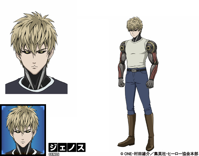 One-Punch-Man-Anime-Character-Design-Genos