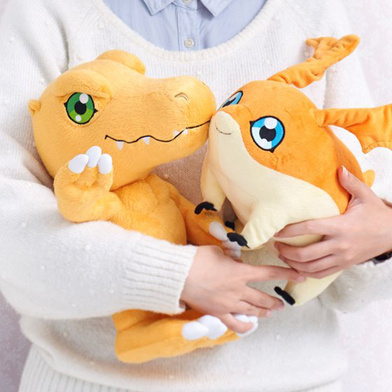 Official Agumon and Patamon Plushies Revealed Images-1