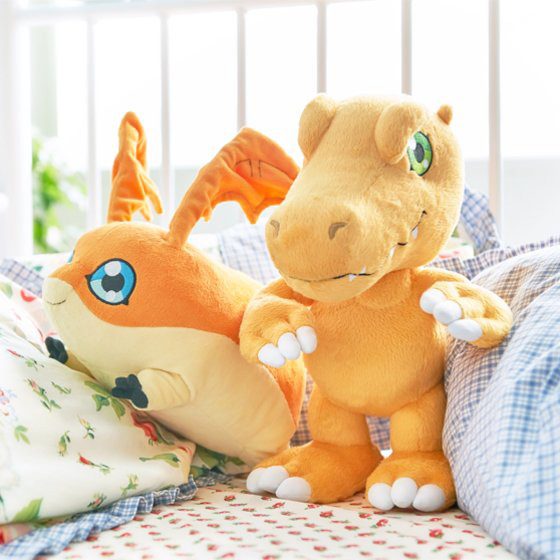 Official Agumon and Patamon Plushies Revealed Images-4