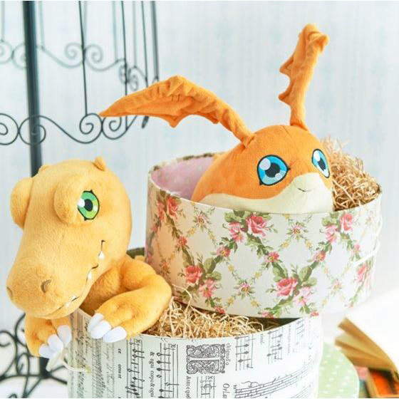 Official Agumon and Patamon Plushies Revealed Images-5