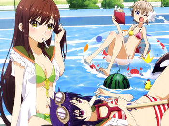 New-Gakkou-Gurashi!-Anime-Visual-Reveals-Summer-Apocalyptic-Fun
