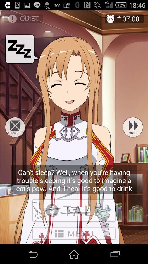 Asuna-Alarm-App-International-Screenshot-1