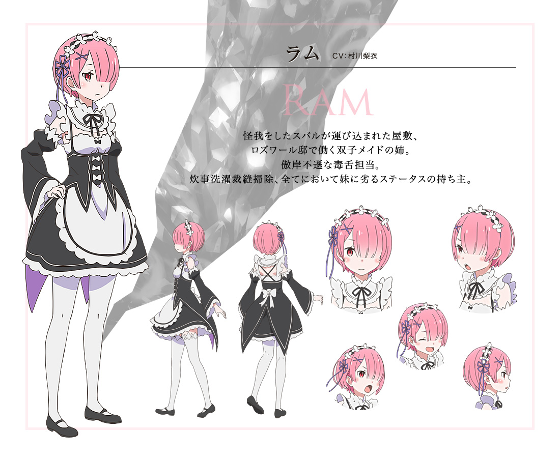 Re-Zero-kara-Hajimeru-Isekai-Seikatsu-Anime-Character-Designs-Ram