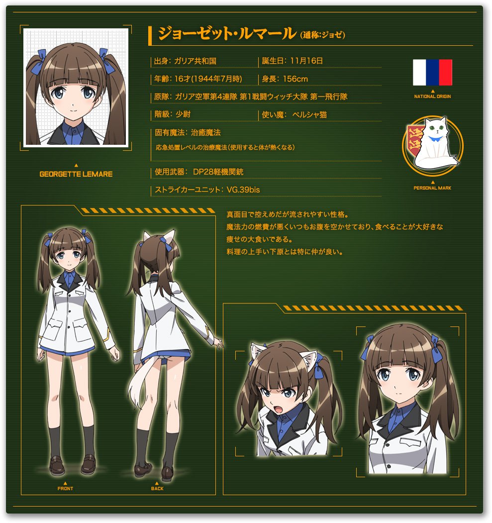 Brave-Witches-Anime-Character-Designs-Georgette-Lemare