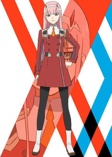 DARLING-in-the-FRANKXX-Character-Designs-Zero Two