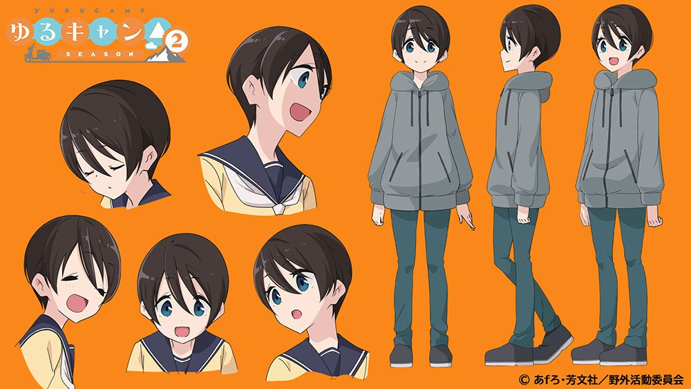 Yuru Camp - Rin Shima protagoniza una nueva visual para la película del  anime