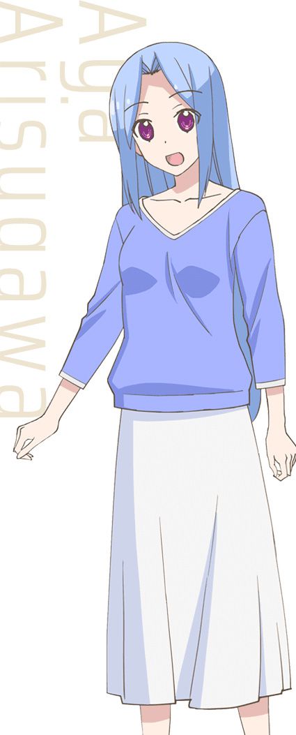 Tonikaku-Kawaii-Anime-Character-Designs-Aya-Arisugawa