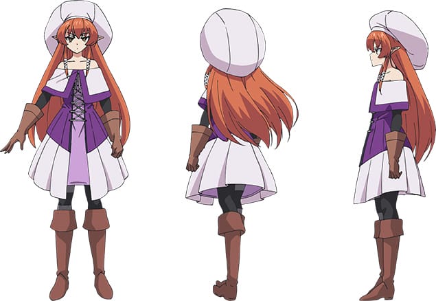 Helck Anime Character Designs Vermilio